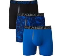 Hanes Men's X-temp Total Support Pouch Boxer Brief Underwear, Anti-chafing, Moi