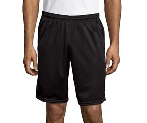 Hanes mensO5142Sport Men's Mesh Pocket Short Short - Black - Medium