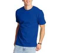 Hanes mensO5180Short Sleeve Beefy-t Short Sleeve T-Shirt - Blue - S