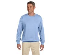 Hanes mensOF260Ultimate Cotton Sweatshirt Long Sleeve Sweatshirt - Blue - Medium