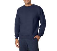 Hanes mensOF260Ultimate Cotton Sweatshirt Long Sleeve Sweatshirt - Blue - XXXL