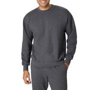 Hanes mensOF260Ultimate Cotton Sweatshirt Long Sleeve Sweatshirt - Gray - S