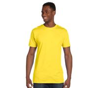 Hanes Nano-T Men`s T-shirt, 4980, S, Yellow