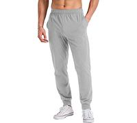 Hanes Originals Cotton Joggers, Jersey Sweatpants for Men with Pockets, 30" Inseam, Light Steel, 3X-Large