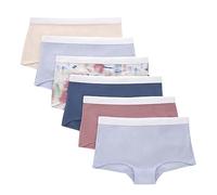 Hanes Originals Girls 6 Pack Hipster Cotton Stretch Underwear for Boys
