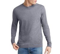 Hanes Men's Originals Tri-Blend Long Sleeve T-Shirt, Athletic Navy Pe Heather, XXL