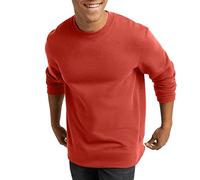 Hanes Men's Hns M Org Crew Sweatshirt, Red River Clay, L
