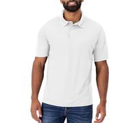 Hanes Sport Men's Cool DRI Men's Performance Polo,White,Large
