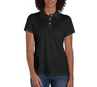 Hanes Sport Women's Cool DRI Performance Polo,Black,XXX-Large