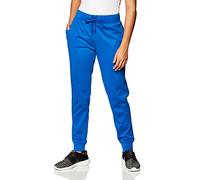 Hanes Sport Women's Performance Fleece Jogger Pants with Pockets, Awesome Blue Solid/Awesome Blue Heather, Large
