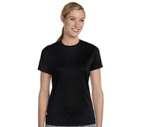 Hanes Sport Women's Short Sleeve Cool DRI Performance Tee, Black, X-Large
