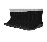 Hanes Ultimate Boys Crew, 10-Pack Black Large