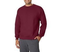 Hanes Ultimate, Heavyweight Fleece Sweatshirt, Crewneck Pullover for Men, Maroon, XL