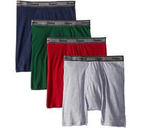 Hanes Ultimate Men's 4-Pack FreshIQ Boxer with ComfortFlex Waistband Brief