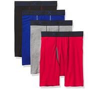 Hanes Ultimate Men's Sport X-Temp Comfort Boxer Briefs, Assorted 4-Pack, M (Pack of 4)