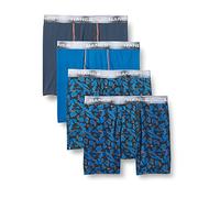 Hanes Men's Ultimate Sport X-Temp Performance Boxer Brief 4-Pack, Assortment 1, Large