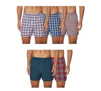 Hanes Ultimate Men's TAGLESS® Tartan Boxers with Comfort Flex® Waistband 5-Pack, Assorted, M