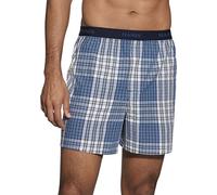 Hanes Ultimate Men's Yarn Dye Exposed Waistband Boxer-Multiple Packs and Colors, Assorted Plaid - 5 Pack, S