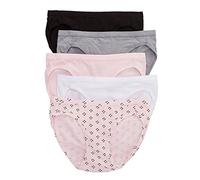 Hanes Ultimate Women's 5-Pack Ultimate ComfortSoft Stretch Bikini Panty