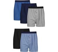 Hanes Underwear Pack, 6-Pack, Cool & Breathable Cotton Knit Jersey Boxers for M
