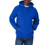 Hanes Unisex-Adult mensOF170Ultimate Cotton Pullover Hood Long Sleeve Hooded Sweatshirt - Blue - Medium