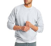 Hanes Unisex-Adult mensOP160Ecosmart Fleece Sweatshirt Long Sleeve Sweatshirt - Gray - 5X-Large