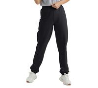 Hanes Women's Sweatpants ComfortSoft EcoSmart O4630, Cinch Leg 30" Ebony M