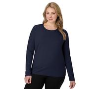 Hanes Women's Long Sleeve Tee긴팔 티长 長袖 T 恤camiseta De Manga Largalangärmeliges T-Shirt Navy, X-Large