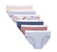 Hanes Women's 6 Pack of 6 Pack Stretch Cotton Hipster Underwear Originals Hipster Pants
