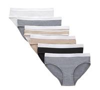 Hanes Women's 6 Pack of 6 Pack Stretch Cotton Hipster Underwear Originals Hipster Pants