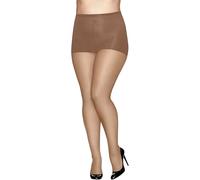 Hanes Women's Absolutely Ultra Sheer Control Top with Reinforced Toe Plus-Size, Barely There, 1 Plus