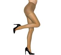 Hanes Women's Alive Control Top Reinforced Toe Sheer Pantyhose, 30 den, Little Color, Size B (Pack of 1)