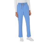 Hanes Women's, Comfort Fit Healthcare Pants, Moisture-Wicking Medical Scrubs, Ceil Blue 2, XXXL