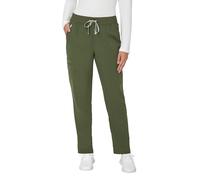 Hanes Women's, Comfort Fit Healthcare Pants, Moisture-Wicking Medical Scrubs, Green Moss, S
