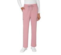 Hanes Women's, Comfort Fit Healthcare Pants, Moisture-Wicking Medical Scrubs, Pink Mauve, S