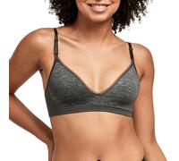 Hanes Women's Comfy Support Wire Free Bra, Gravel Grey Heather, XXL