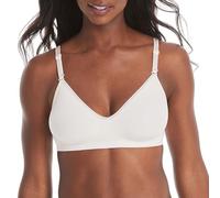 Hanes Women's Comfy Support Wire Free Bra, White, M