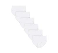 Hanes Women's JMS Cool Comfort Cotton Brief 6-Pack, White, XX-Large