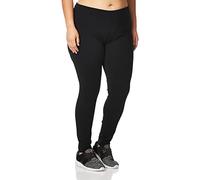 Hanes Women's Cotton Leggings Q71129 1 Pair Hosiery, Black, Large