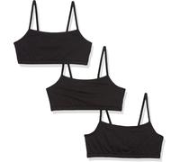 Hanes Women's Cropped Bralette, Breathable Pullover Bra, Crop Top, Solid Or Ass
