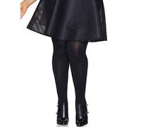 Hanes Women's Curves Blackout Tights, 60 den, Black, XXX-Large