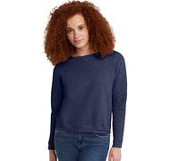 Hanes Women's Ecosmart Crew athletic sweatshirts, Navy Heather, L UK