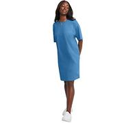 Hanes Women's Essential Wear Around Nightshirt, Denim Blue, One Size