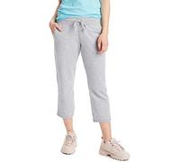 Hanes Women's French Terry Capri, Light Steel, Large