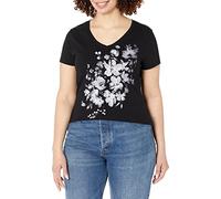 Hanes Women's GT9337 T-Shirt, Beach Floral Cascade, X-Large