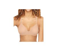 Hanes Women's Hanes Ultimate T-shirt Soft Wire-free bras, Nude Micro Dot, 38C UK