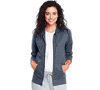 Hanes Women's Jersey Full Zip Hoodie