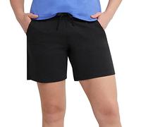 Hanes Women's Jersey Short, Black, Small