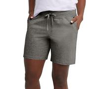Hanes Women's Jersey Short, Charcoal Heather, Medium