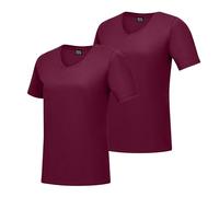 Hanes Women's Lightweight Nano T-Shirt, Maroon, Large